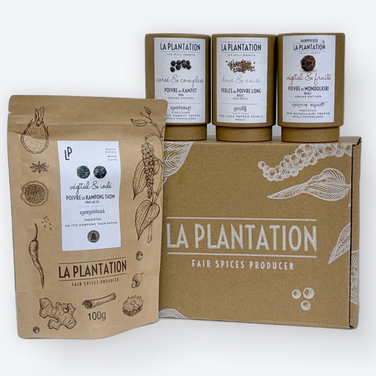Cambodian Gourmet Pepper Discovery Box