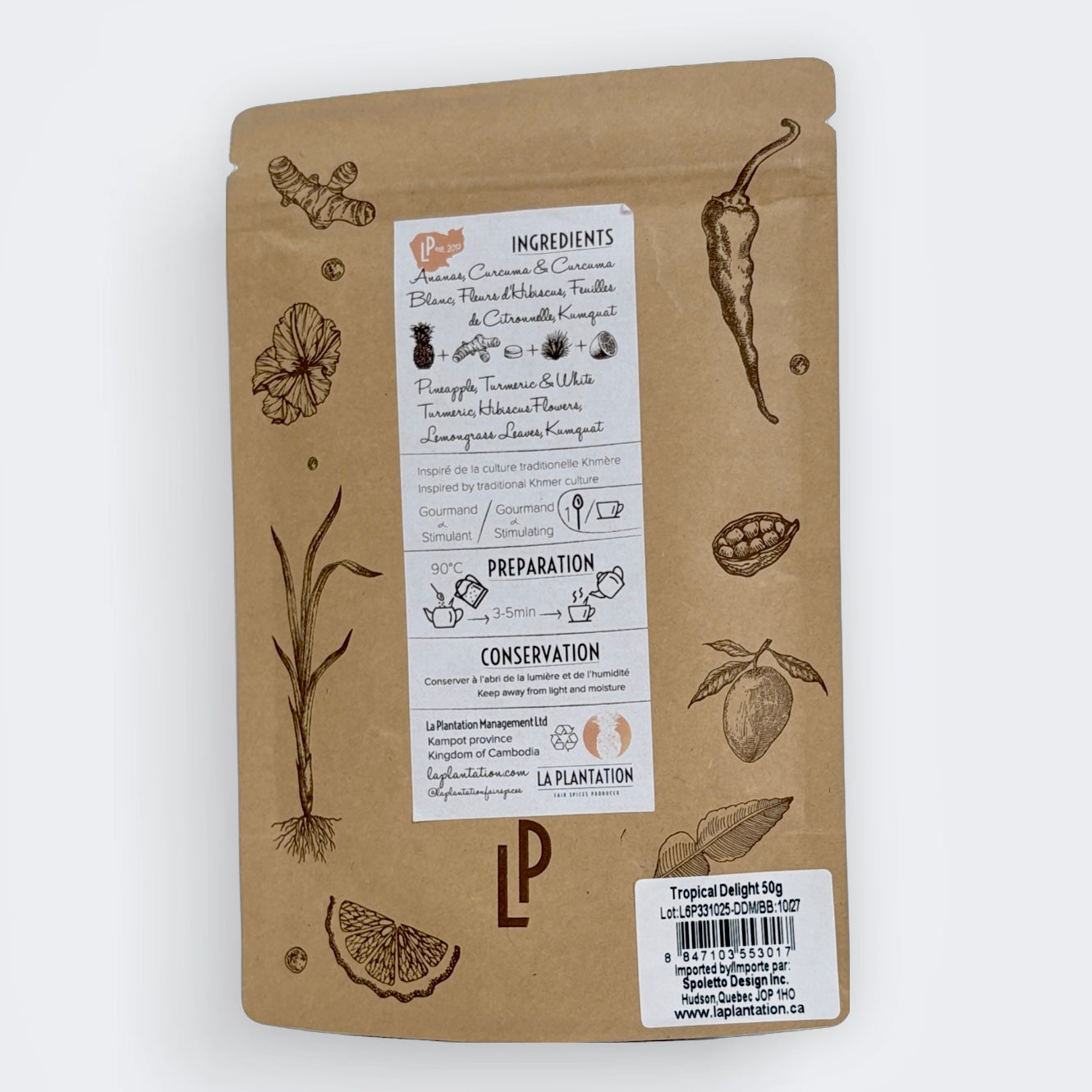 Delice Tropical tisane