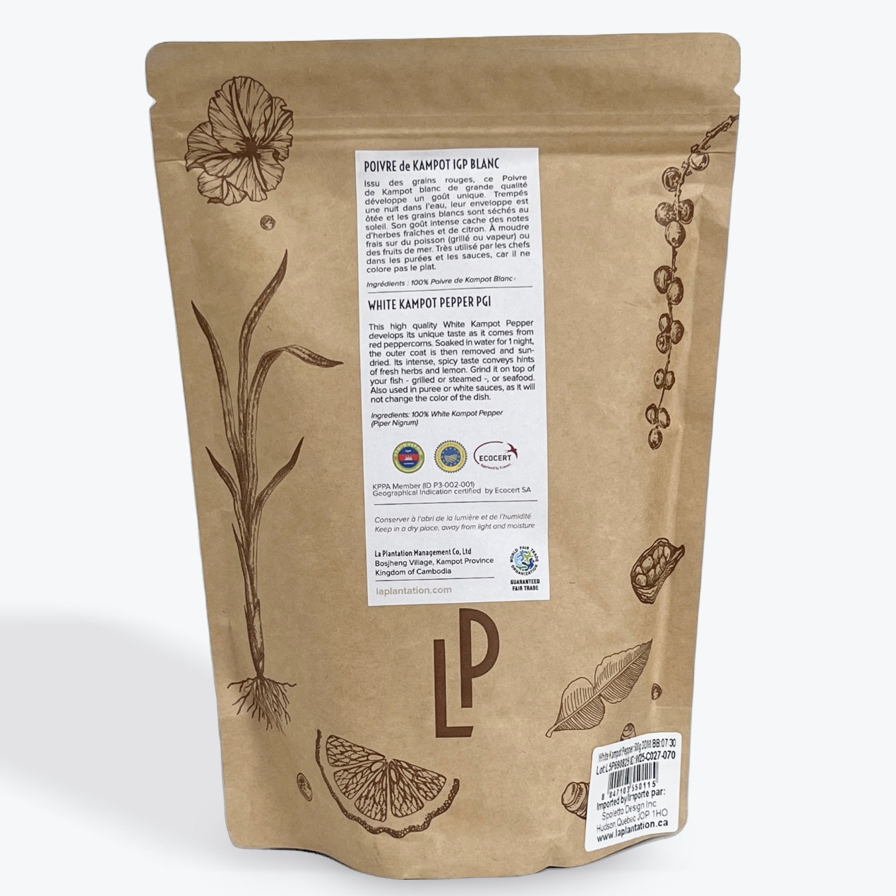 Poivre blanc Kampot