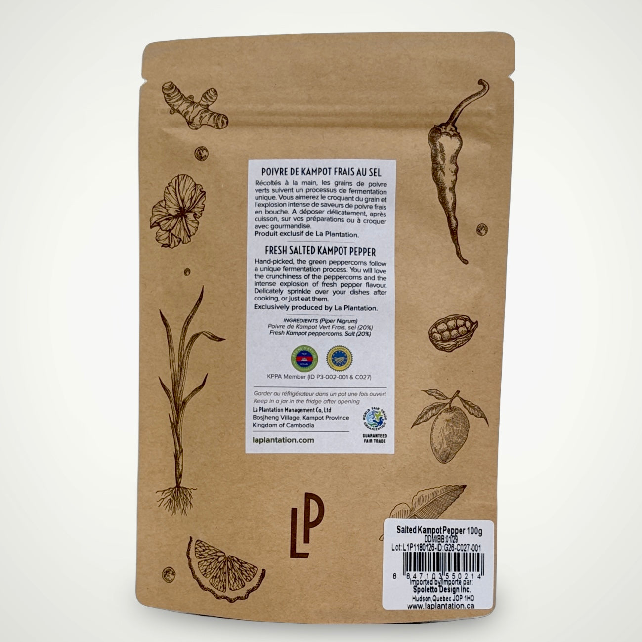 Poivre au Sel Kampot 100g