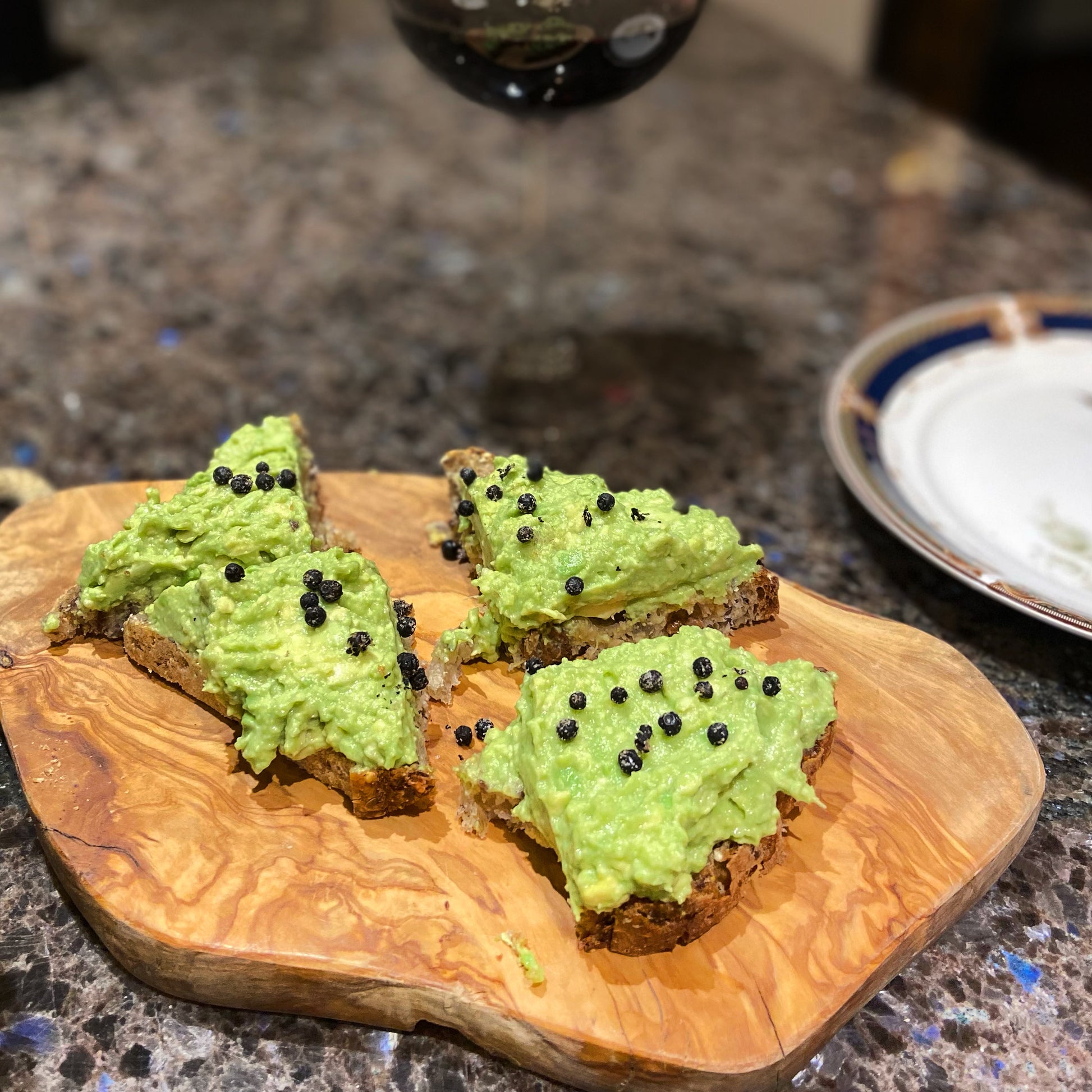 Avocado Toast with Kampot Salted Pepper