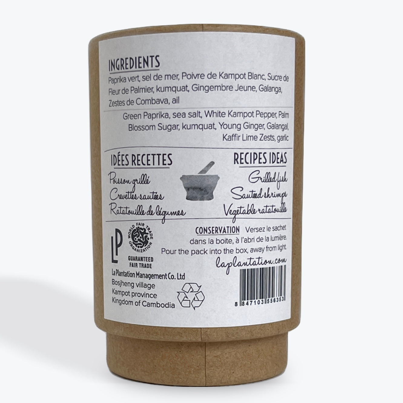 Mélange d'épices poisson grillé