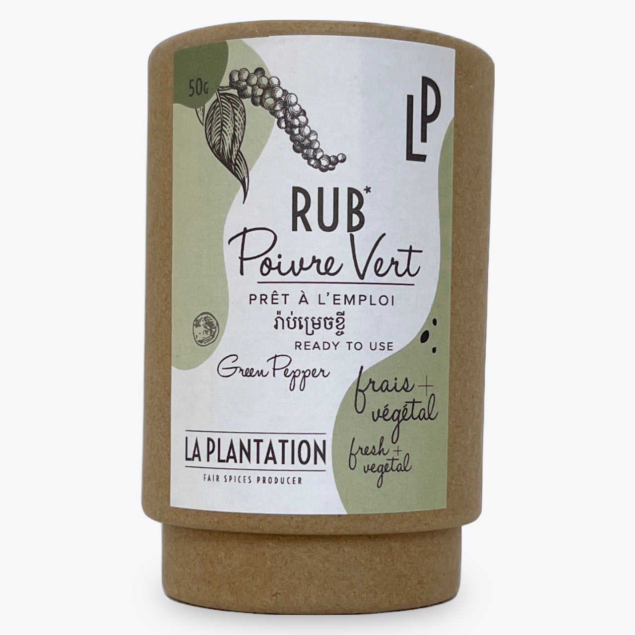 Green Container Rub Green Peppercorn Rub – La Plantation Canada