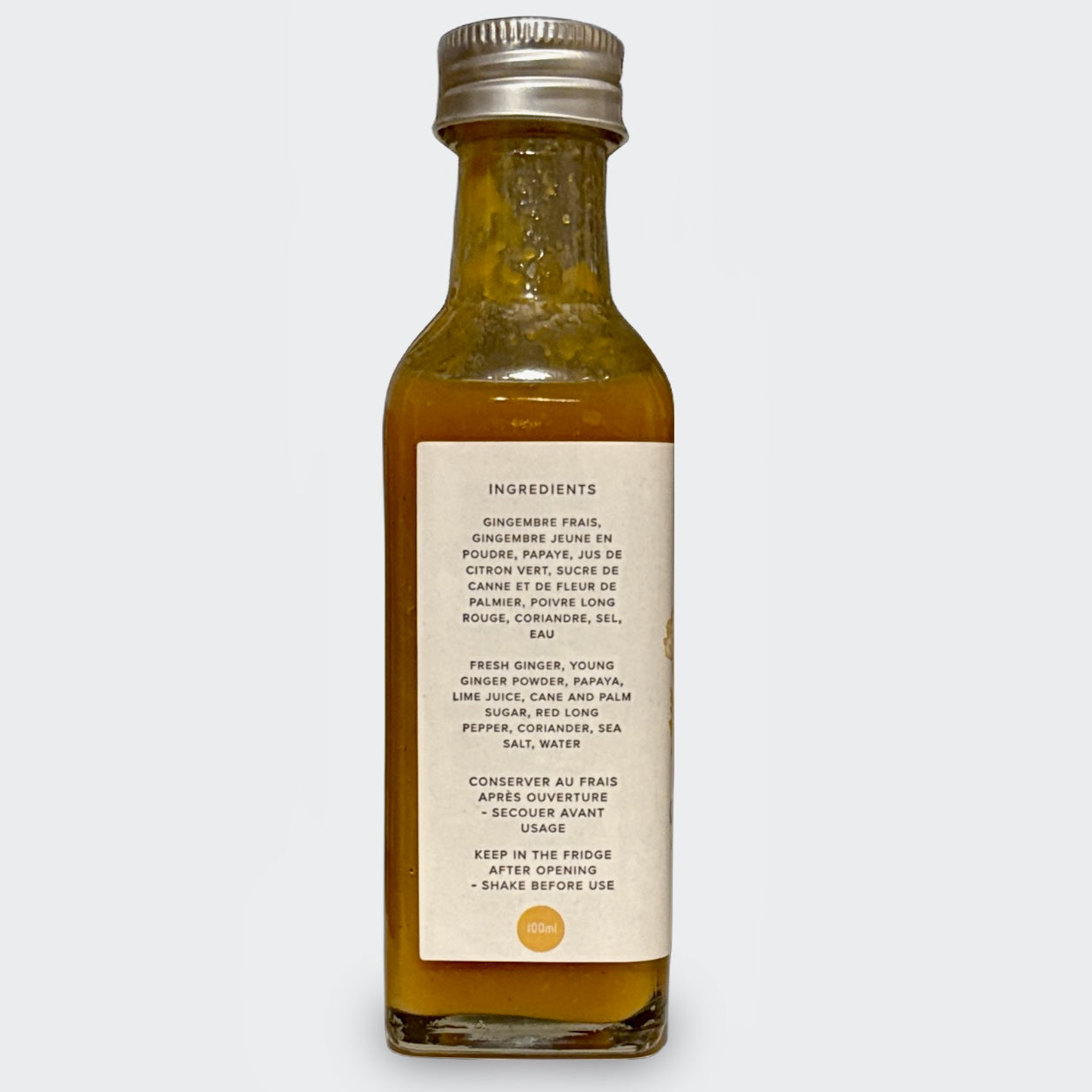 Sweet Ginger Papaya Sauce