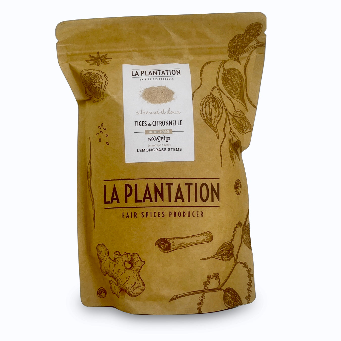 Bulk lemongrass powder