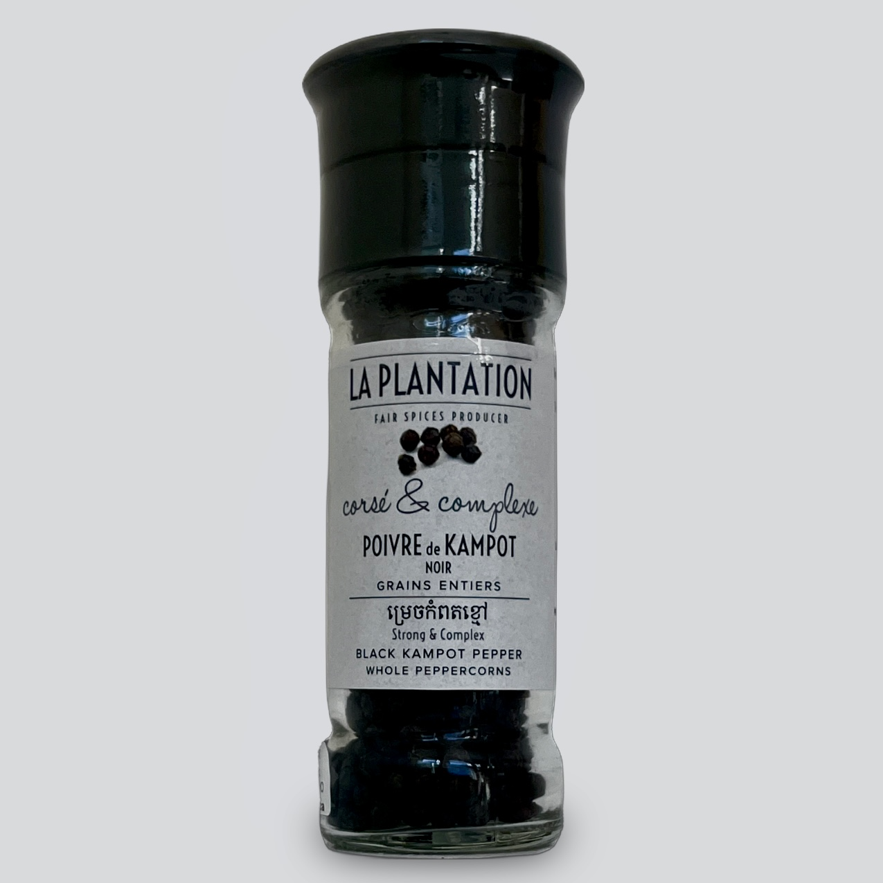 Pepper Grinder Black Kampot