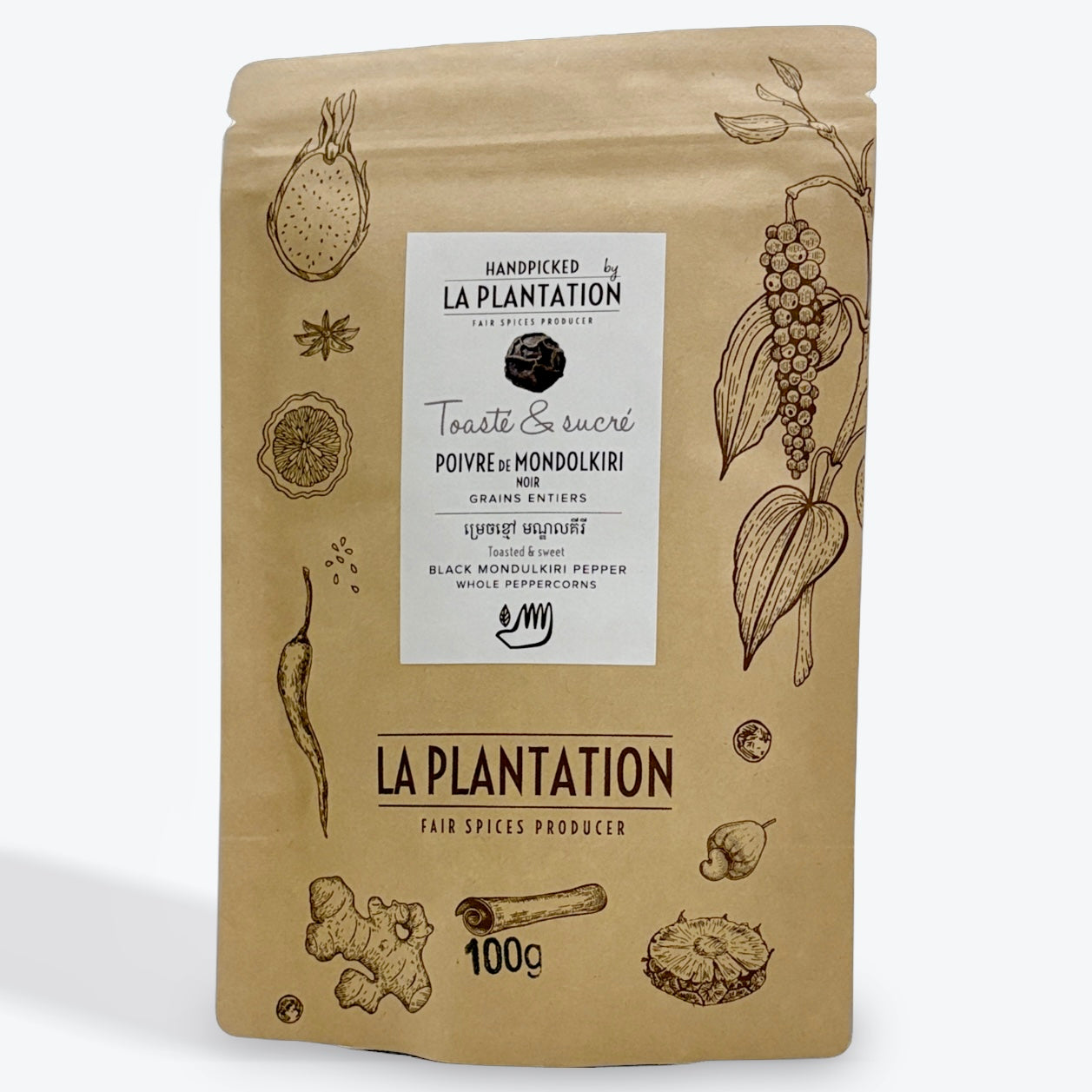 Black Mondulkiri pepper 100g