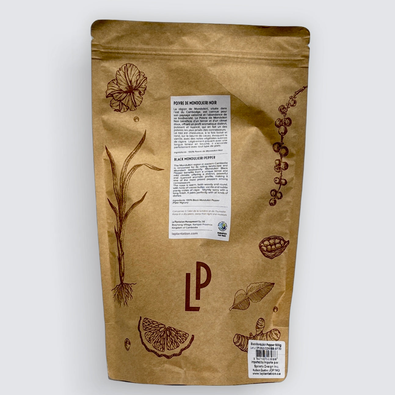 Black Mondulkiri Pepper 500g