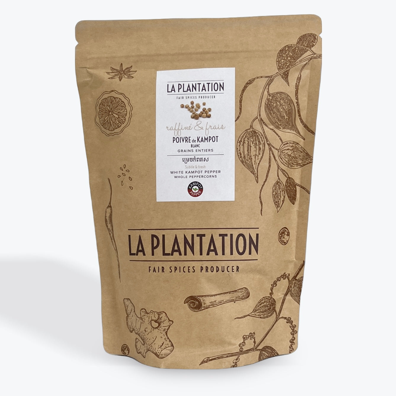 White Kampot pepper 500g